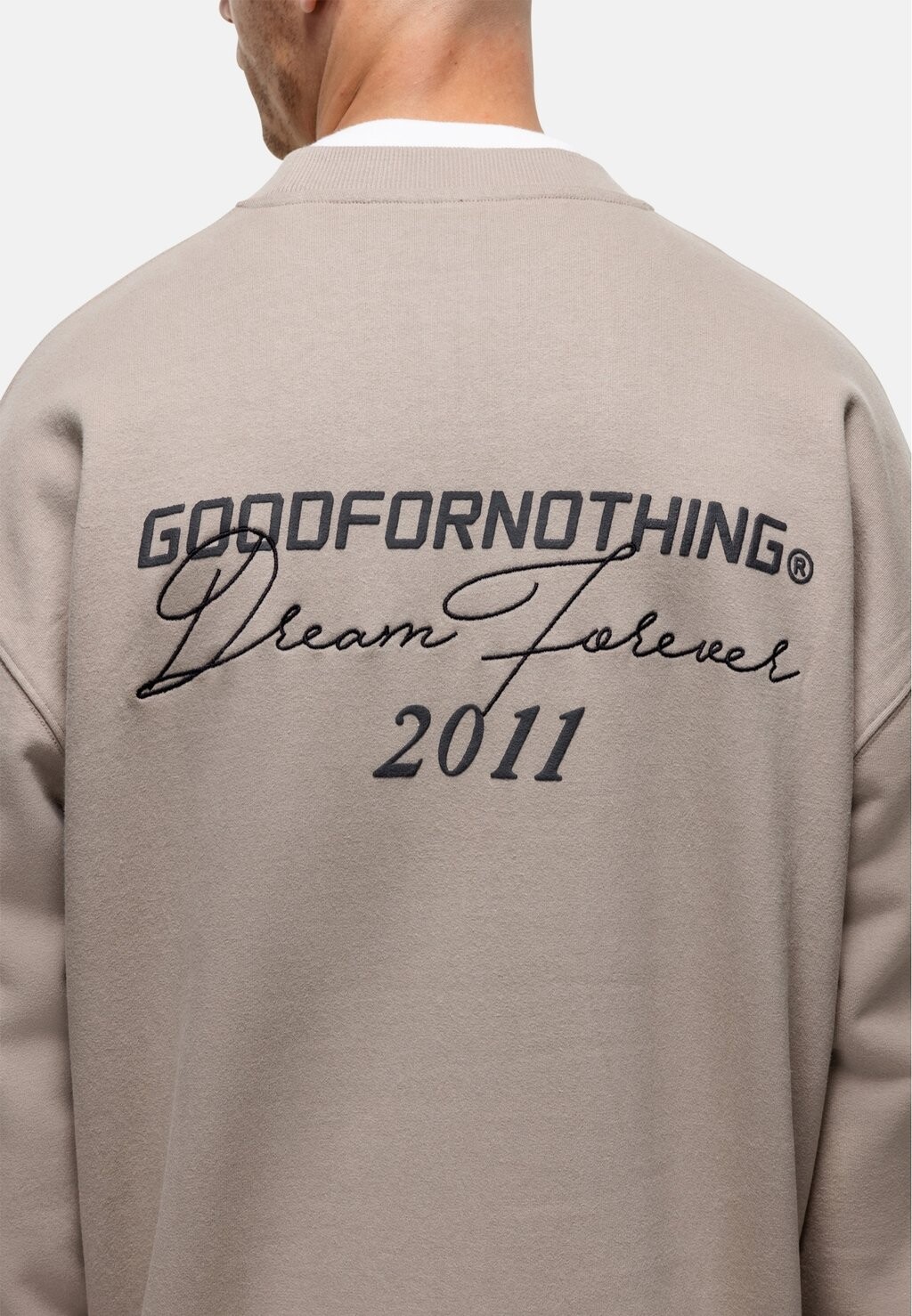 

Толстовка OVERSIZED TAUPE FOREVER SWEATSHIRT Good For Nothing, серо-коричневый