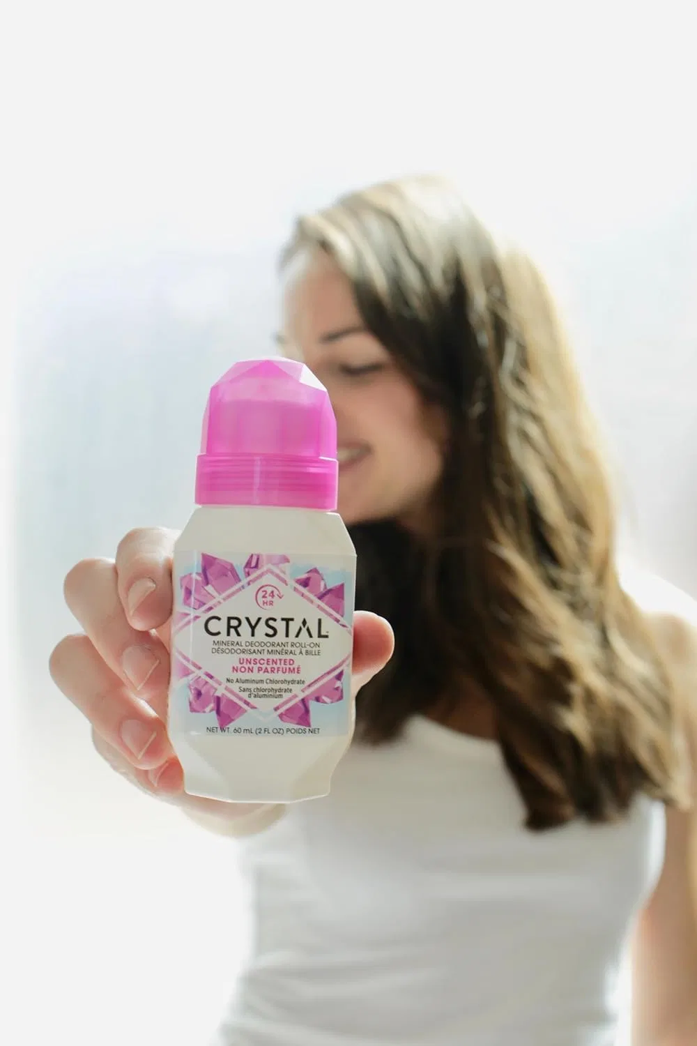 Минеральный роликовый дезодорант без запаха от Crystal Crystal Essence — фото 3