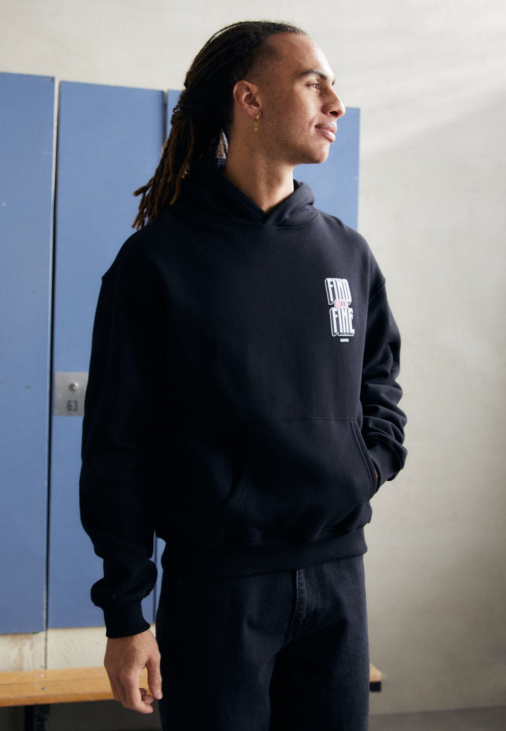 

Толстовка с капюшоном JUVENTUS FINO ALLA FINE HOOD - Club wear Legacies, черный