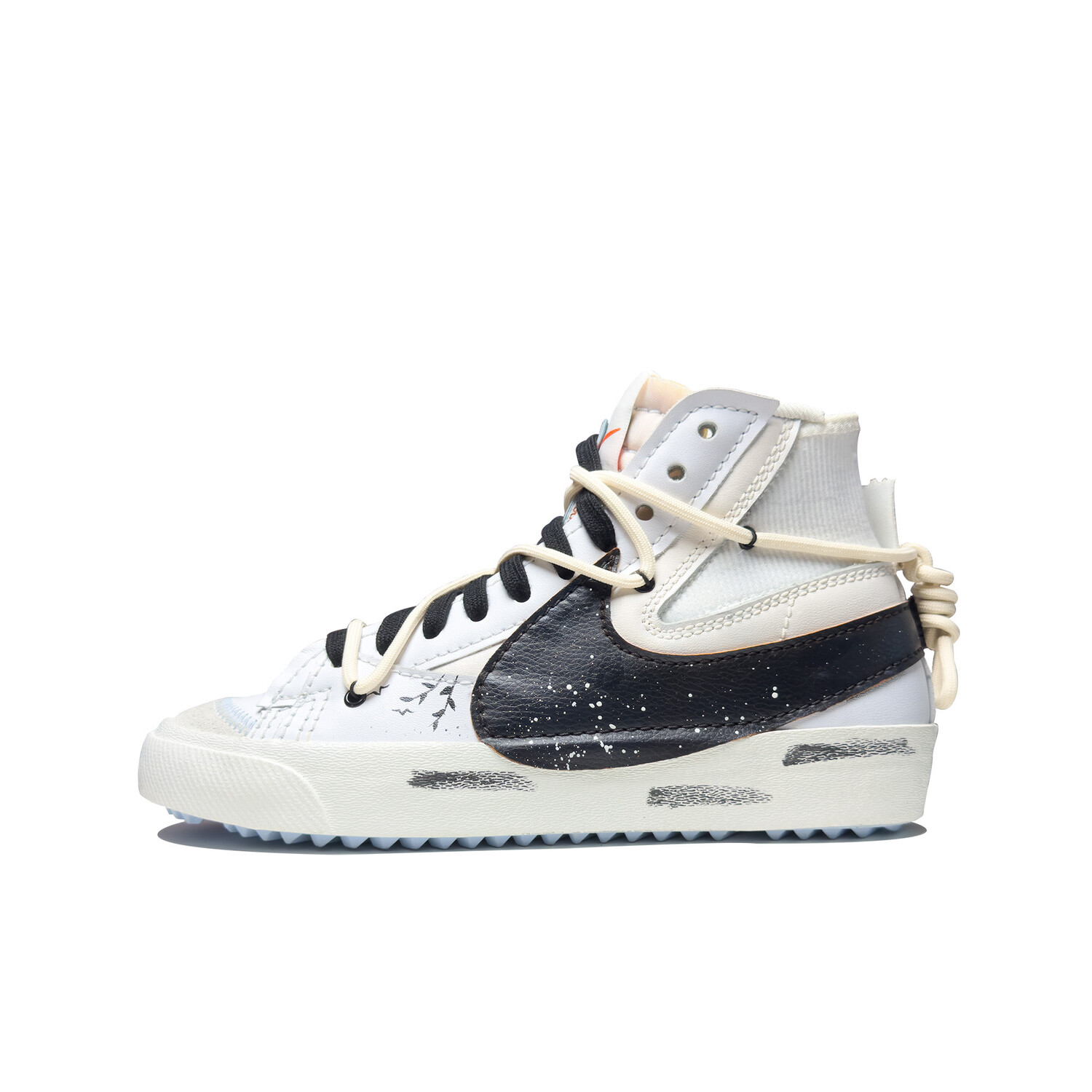 

Кроссовки Nike Blazer Mid Skate унисекс, off white