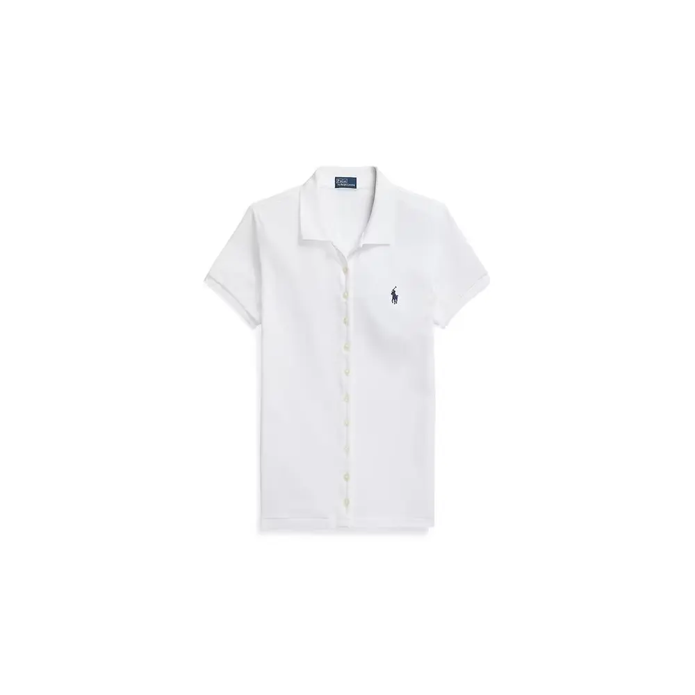 

Рубашка с вышивкой Polo Pony Polo Ralph Lauren, белый