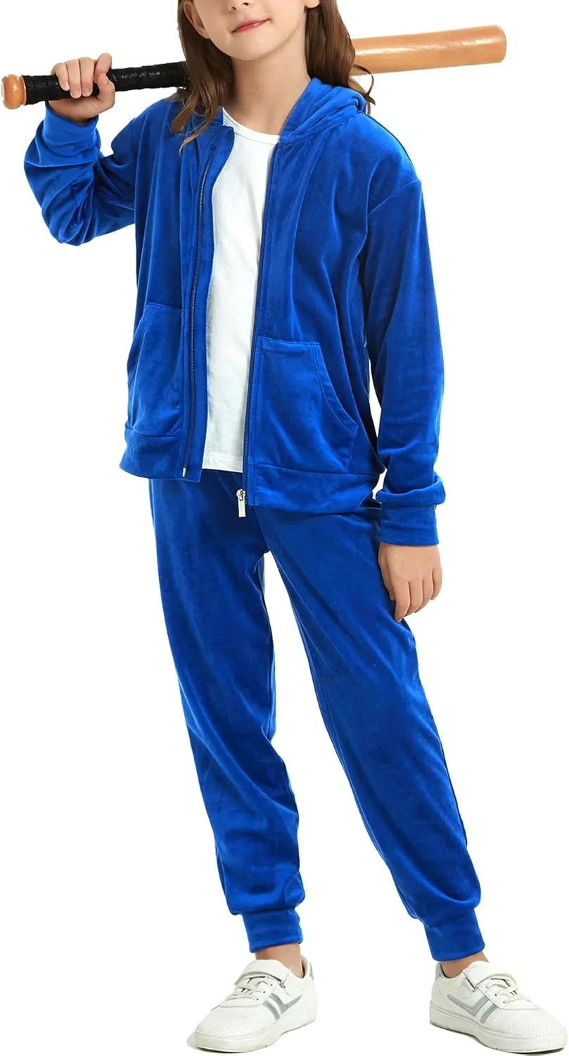 Детский спортивный костюм MessBebe, 2 предмета, толстовка и штаны, Dark Blue — фото 2