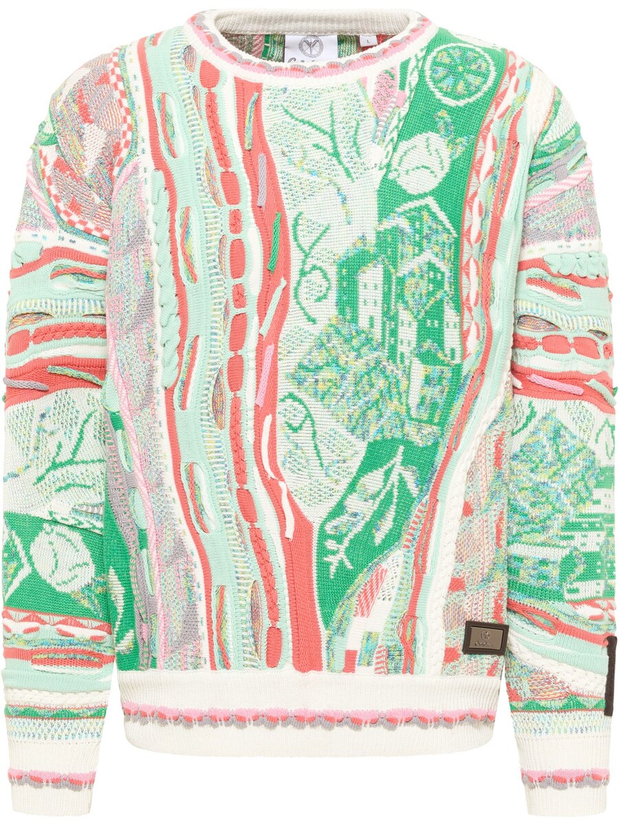 

Свитер Carlo Colucci Eberhoefer, Green/Mint