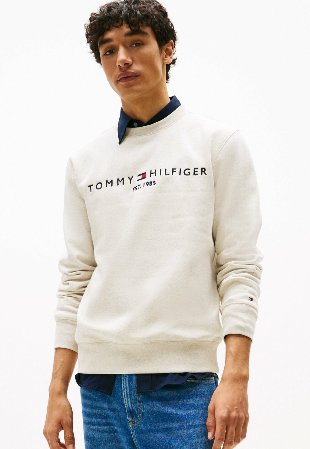 

Толстовка LOGO Tommy Hilfiger, светло-голубой