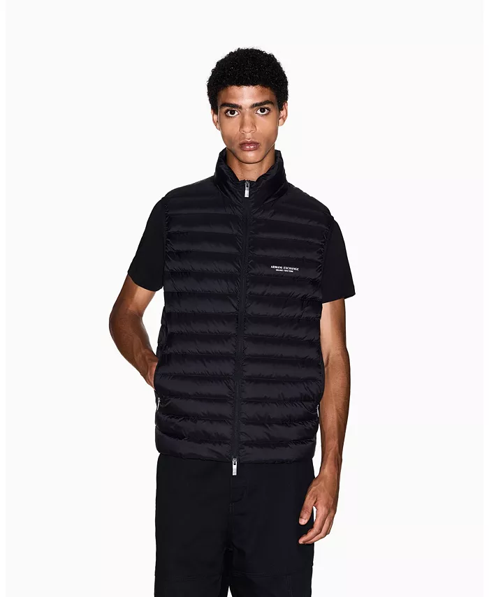 

Мужская упаковываемая пуховая жилетка Milan NY A|X Armani Exchange