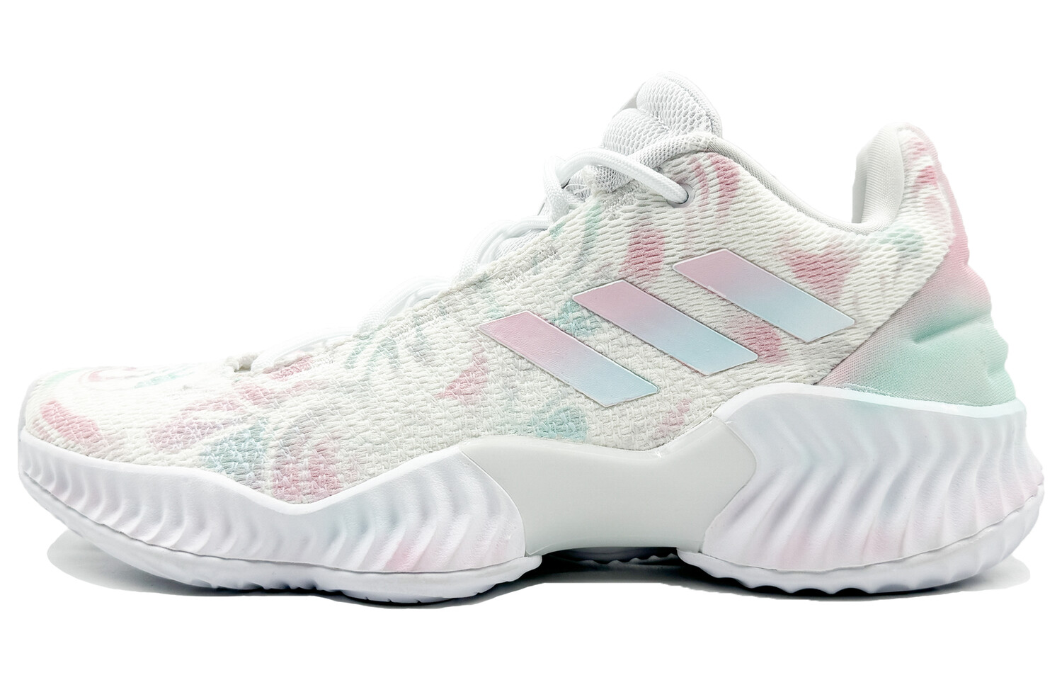 

Баскетбольные кроссовки Pro Bounce 2018 мужские, среднего размера, белые Adidas