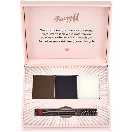 

Набор для бровей Fill And Shape, оттенок 1,2G Dark, Barry M