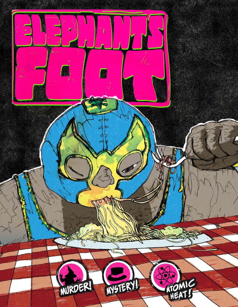 

The Elephant's Foot: It’s an epic story featuring horny robots, atomic witches, millipede squids, blood, guts, ridiculously proportioned genitalia… and murder (Independently published)