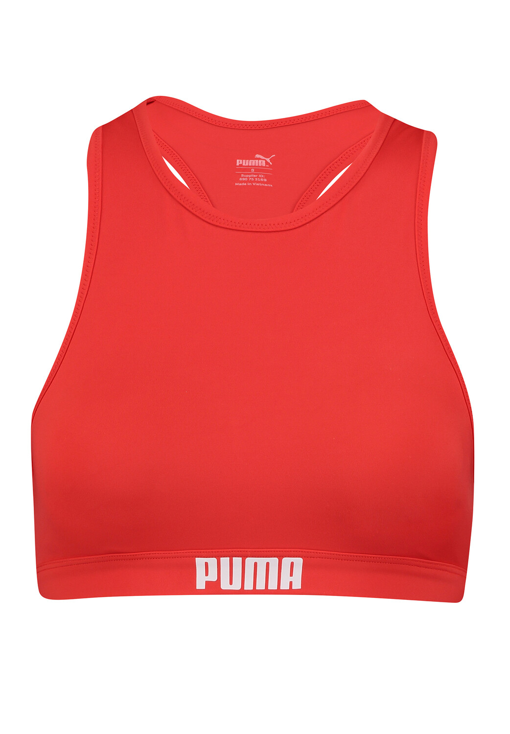 

Купальник Puma SWIM WOMEN RACERBACK TOP, красный
