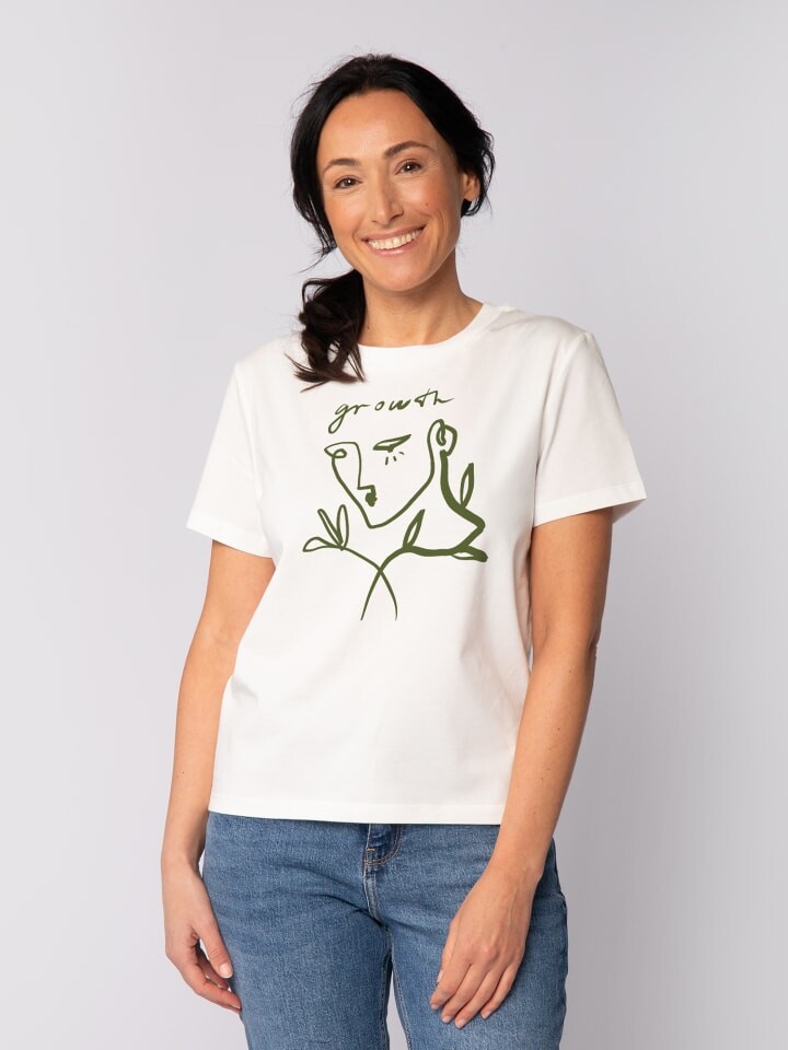 

Футболка wat Apparel T-Shirt Growth, белый