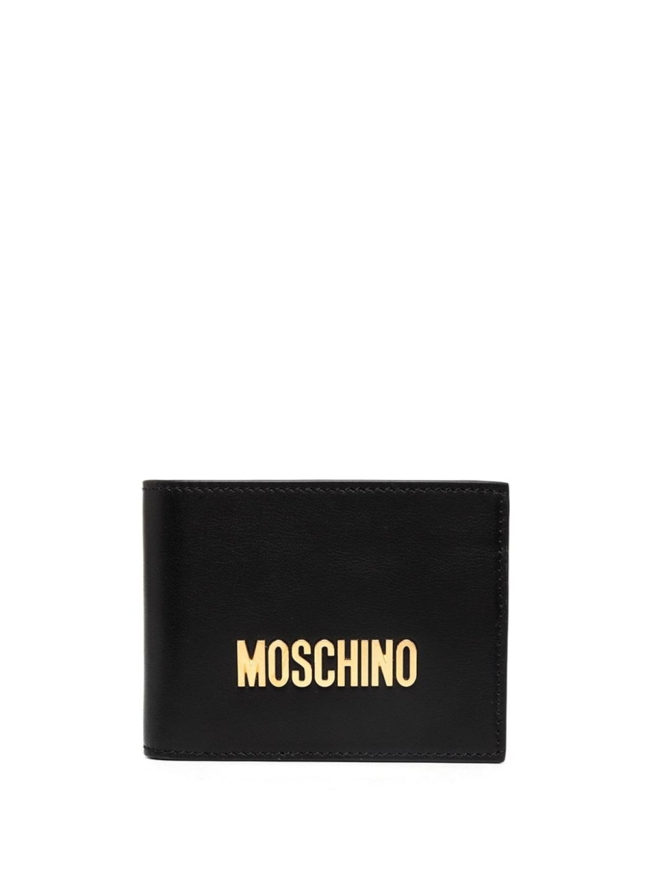 

Moschino кошелек с логотипом, черный