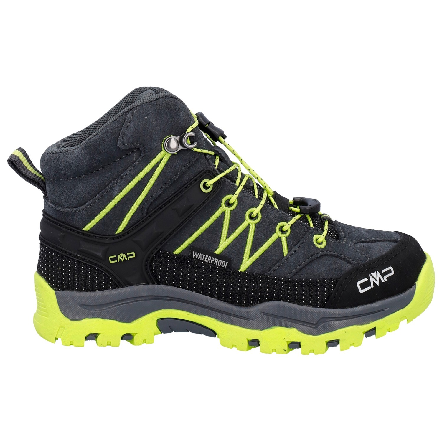 

Походная обувь Cmp Rigel Mid Trekking Shoes Waterproof, цвет Titanio/Acido