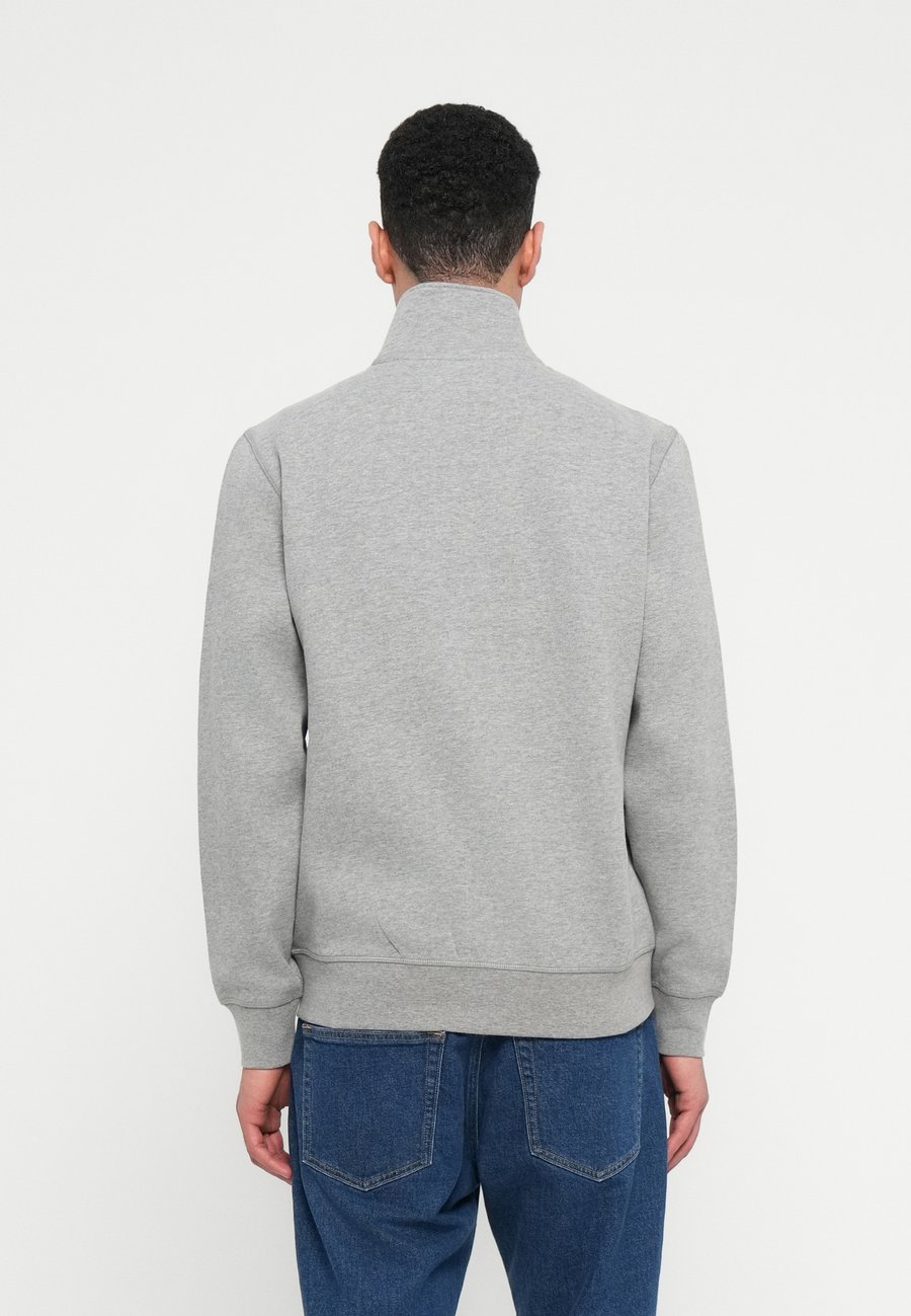 Толстовка Tommy Hilfiger ESSENTIAL STAND COLLAR, Medium Grey Heather/Mottled Grey — фото 3