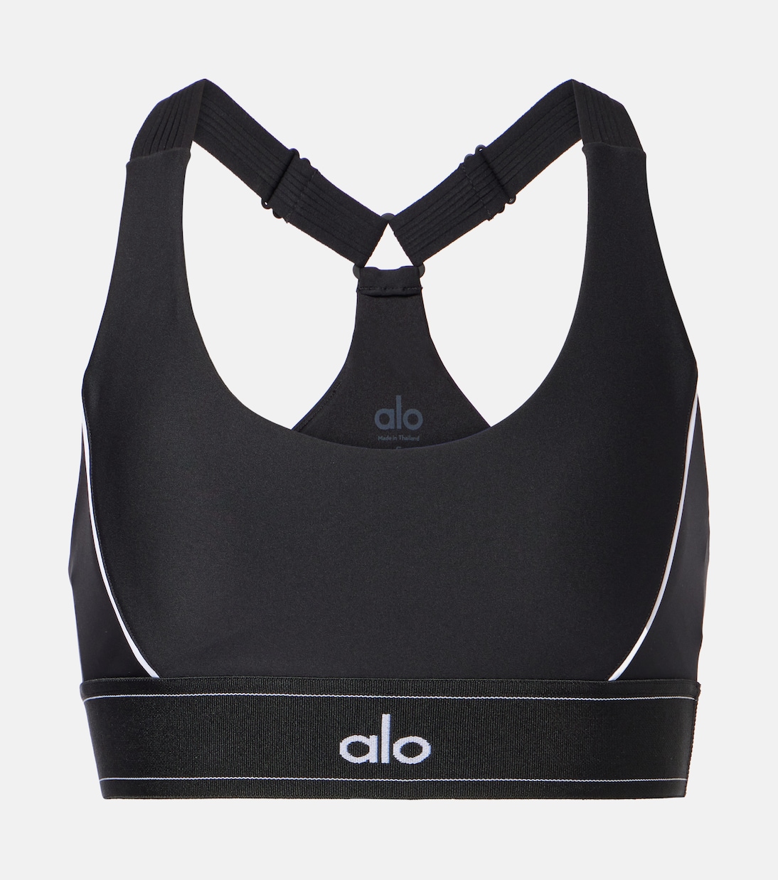 

Спортивный бюстгальтер Airlift Suit Up Alo Yoga, Black/White