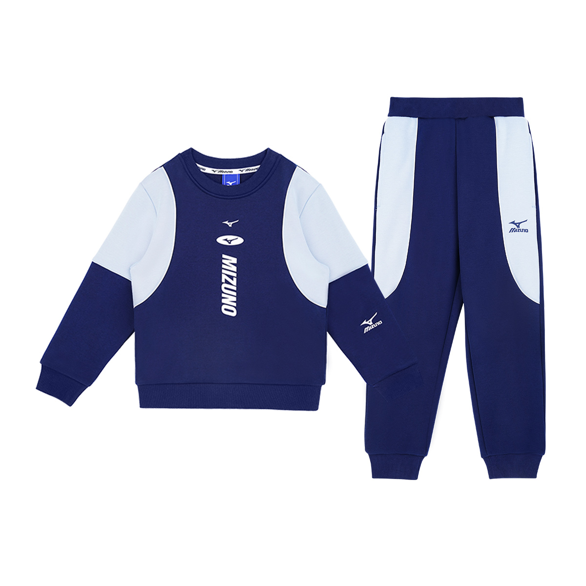 

Детская повседневная спортивная одежда Mizuno, королевский синий