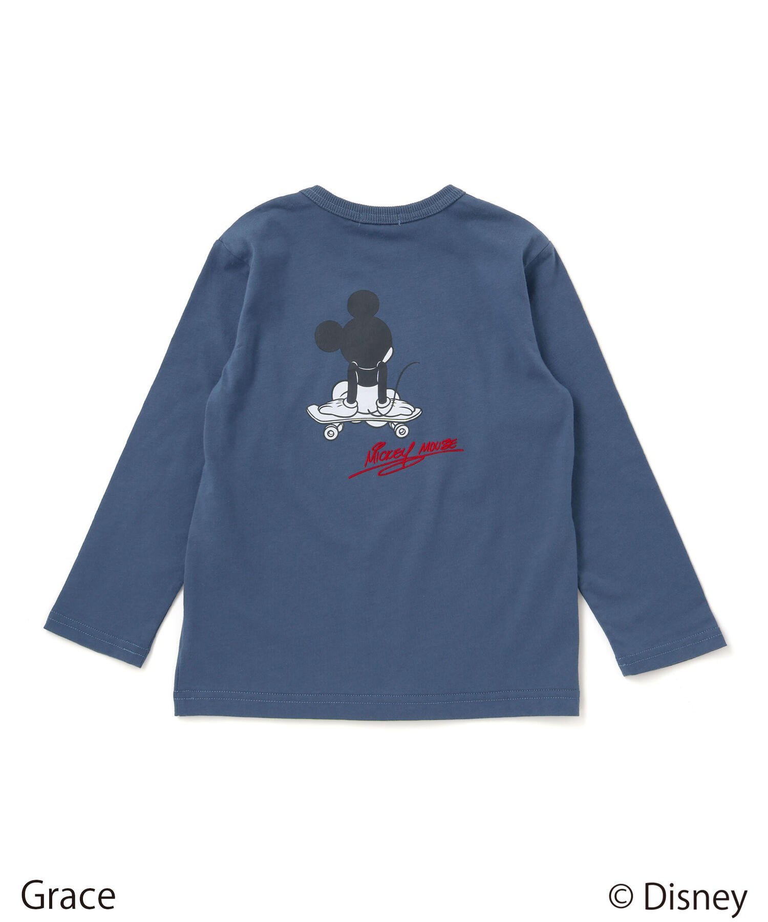 Футболка с длинными рукавами и принтом Disney (90-130 см) BeBe, Navy — фото 4