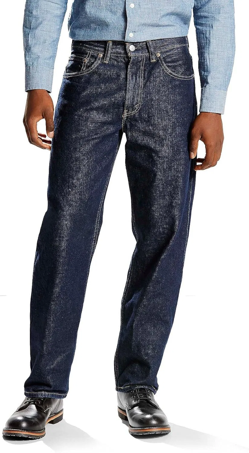 Джинсы Levi's Relaxed Fit, Rinse Dark Wash Stretch