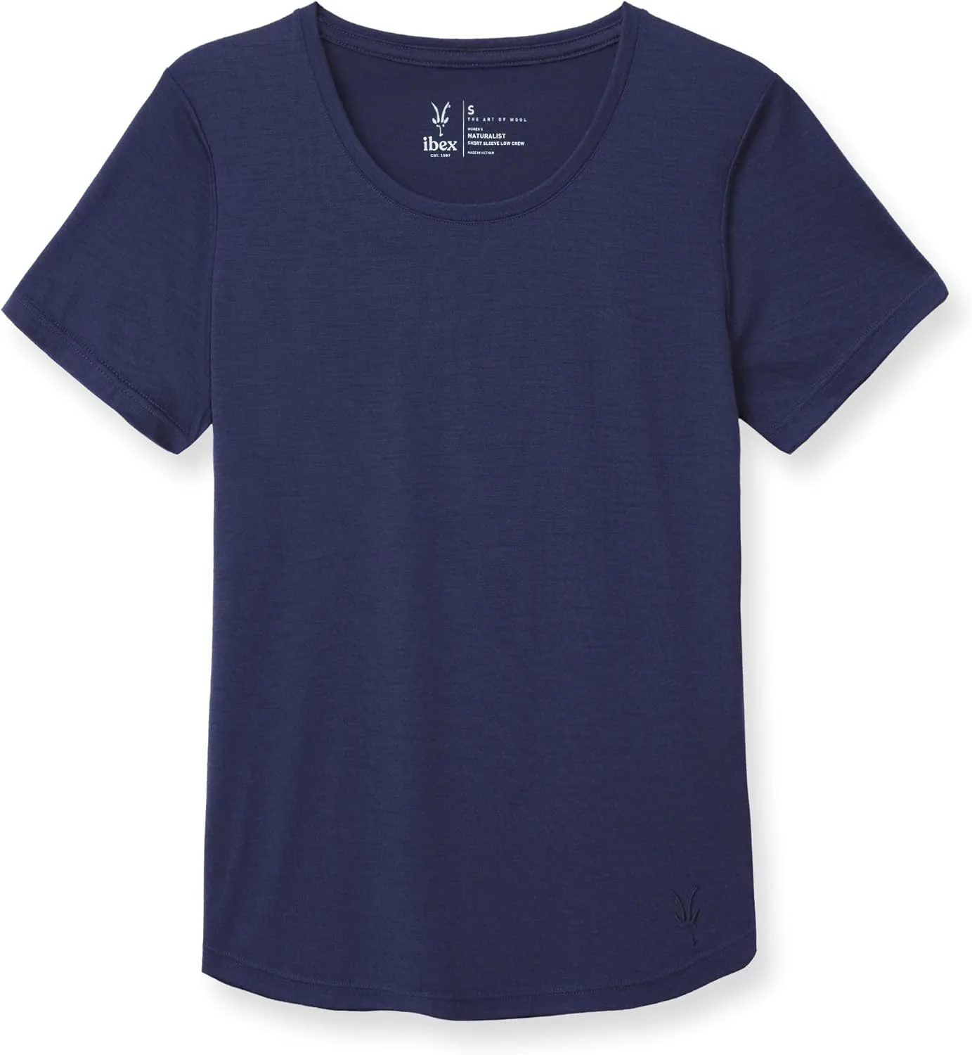 

IBEX Naturalist Crew Neck 100% Merino Wool Shirt для женщин