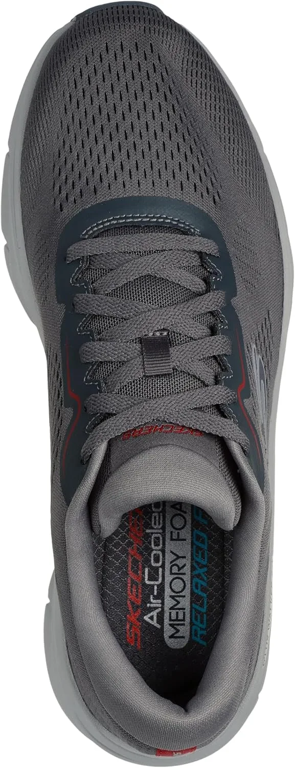 Мужские кроссовки Skechers D'lux Walker 2.0 Reelertrainers, серый — фото 3