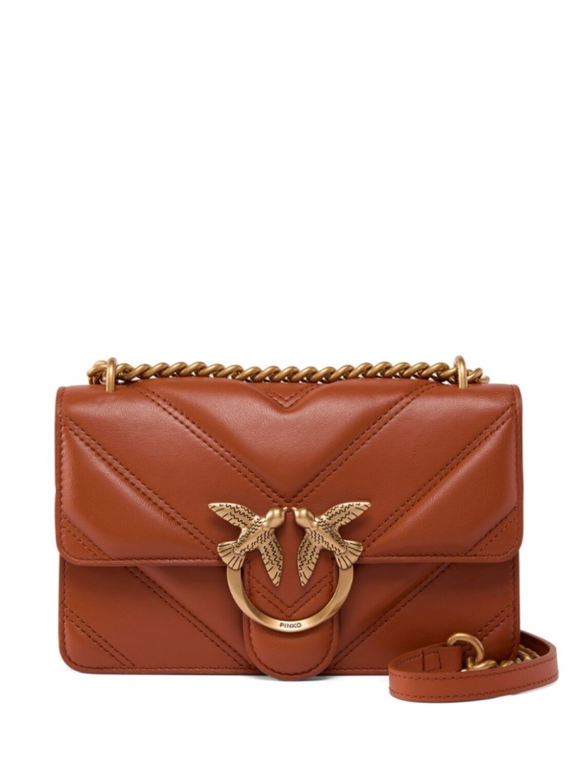 

Сумка PINKO Love Birds на плечо, оранжевый
