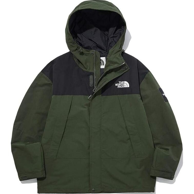 

Куртка мужская зеленая The North Face, зеленый