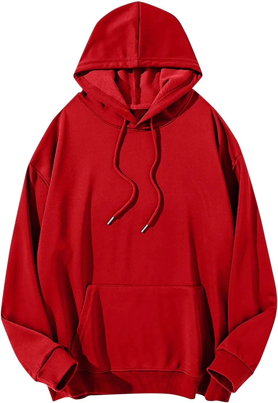 

Мужской худи Uillui свободного кроя с длинными рукавами и кангой карманом