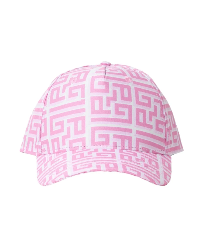 

Розовая кепка с логотипом и козырьком Gaã«Lle Paris, розовый