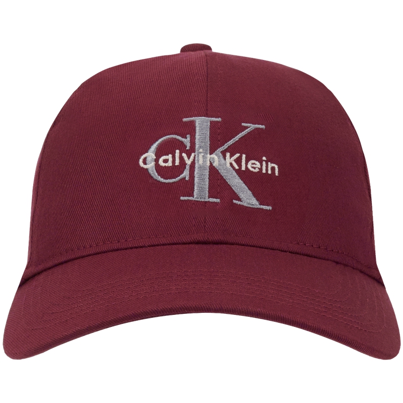 

Calvin Klein Хлопковая бейсболка унисекс, VLP-Dark Red