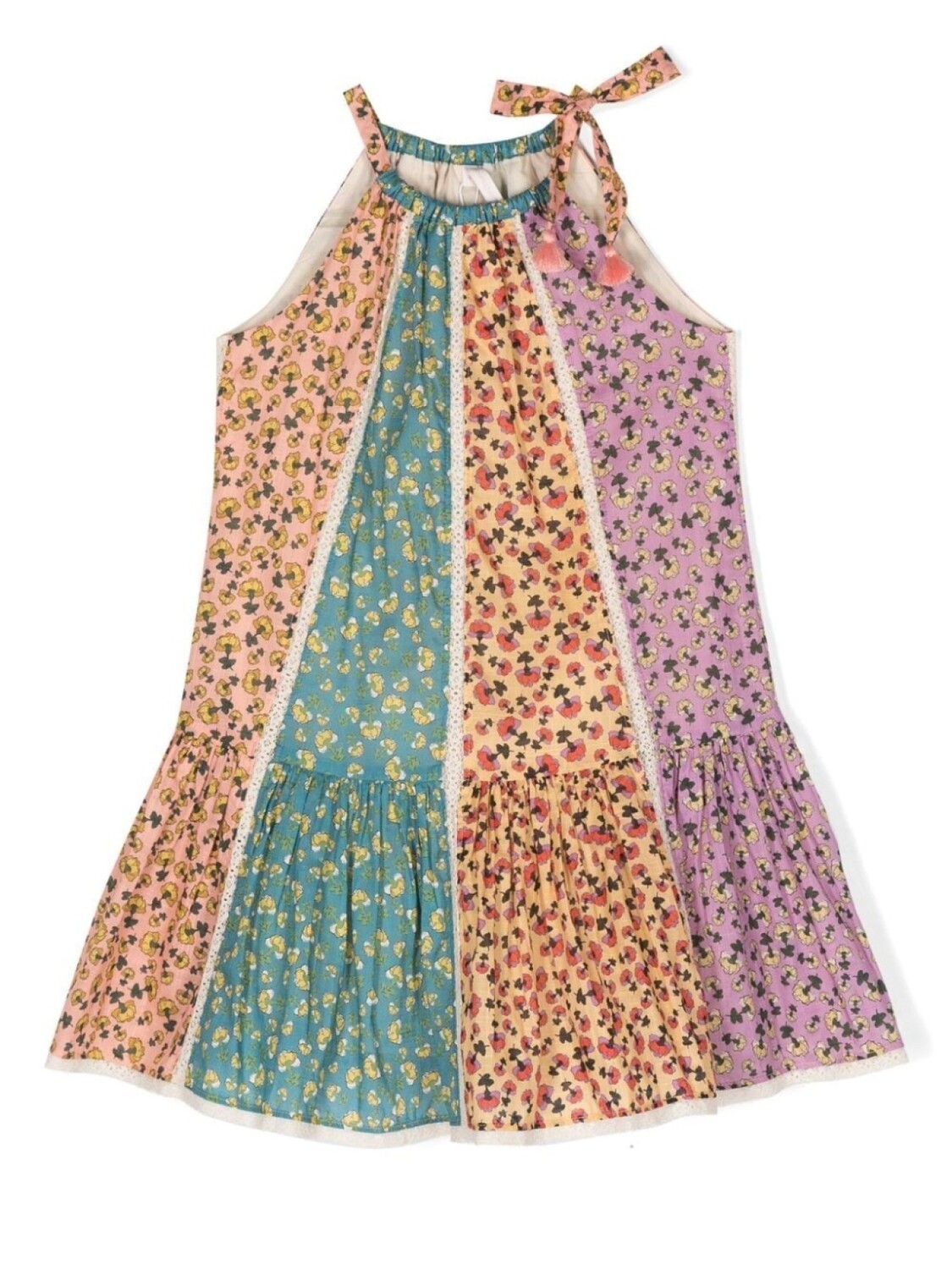 

ZIMMERMANN Kids платье с цветочным принтом, розовый