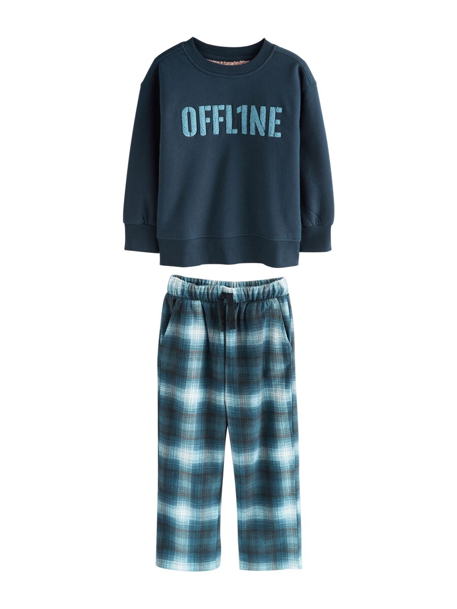 

Пижама Next, темно-синий/небесно-голубой