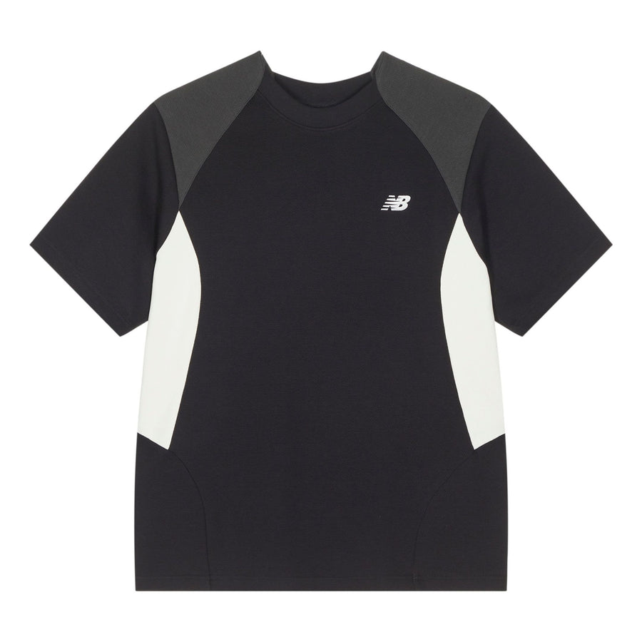 

Футболка New Balance x LiangDong Color Block T-Shirt 'Black', черный