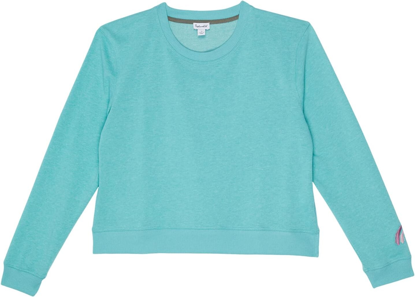 

Толстовка Splendid Littles Over The Rainbow Sweatshirt, цвет Aqua Bay