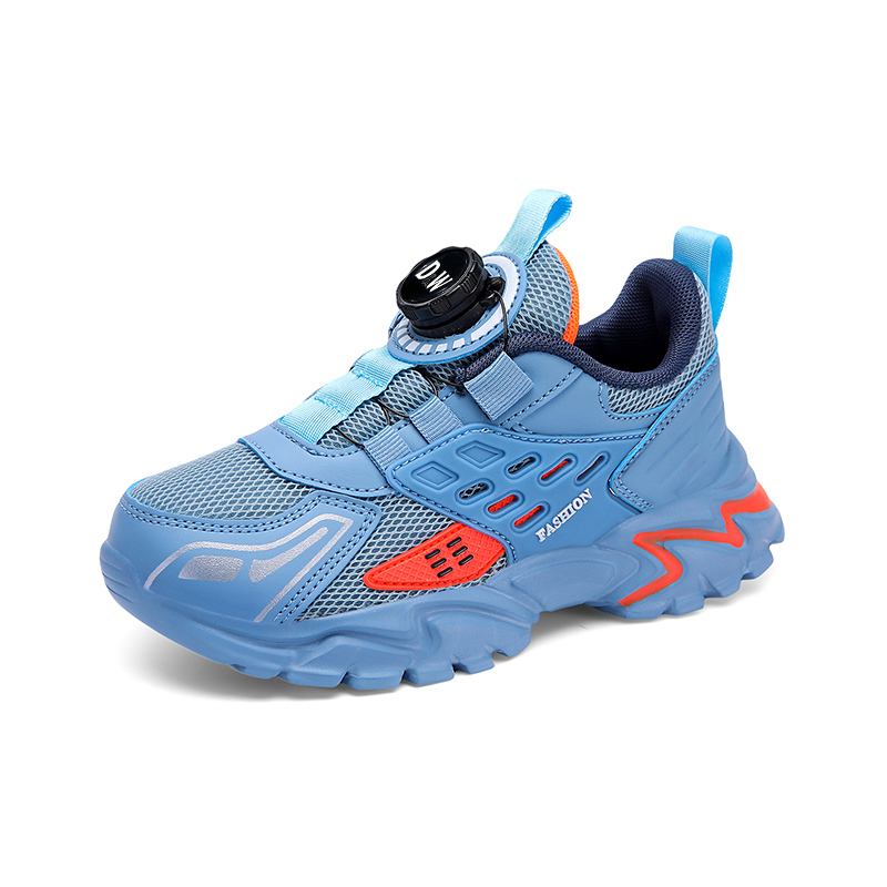 

Детские кроссовки для бега с амортизацией, износостойкие, дышащие D&W, синий