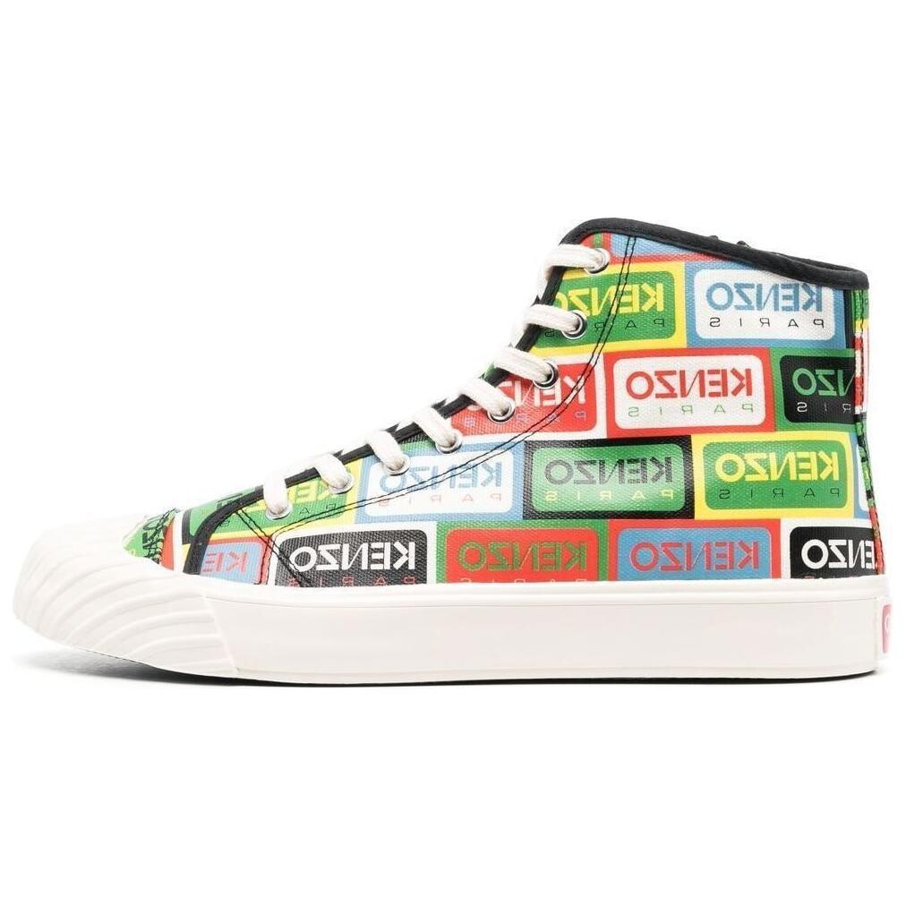 

Кроссовки мужские Kenzo School High Top, многоцветный