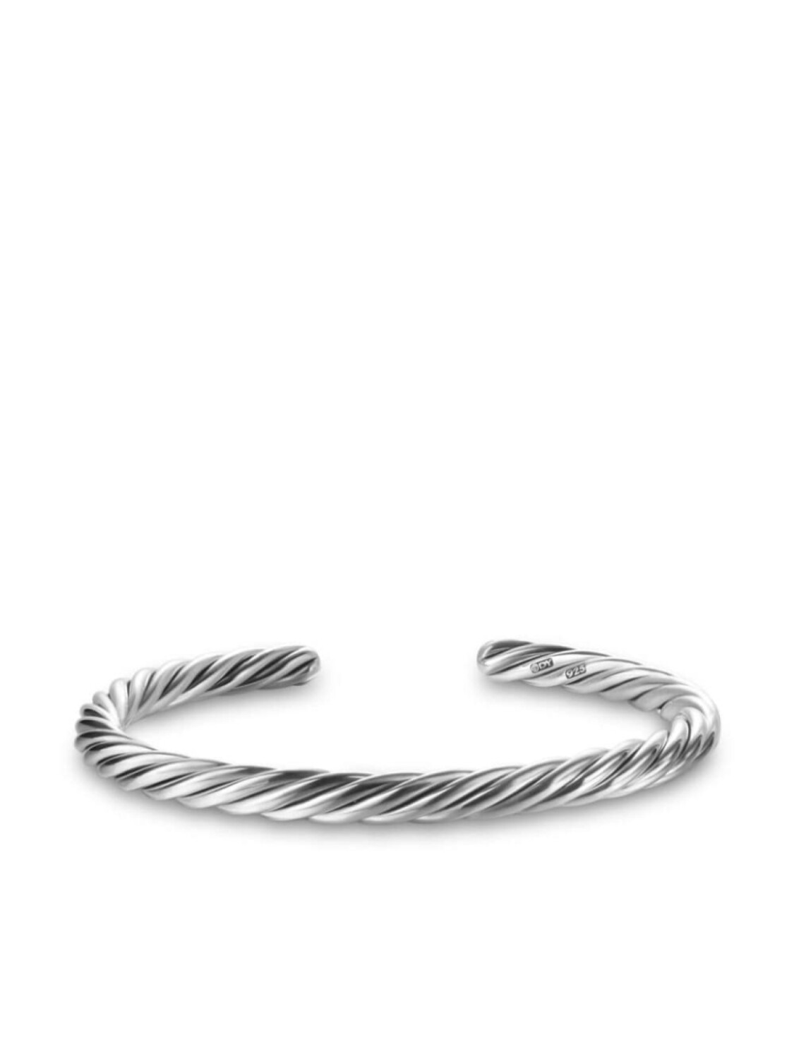 

Браслет-цепочка с застежкой-молнией David Yurman, серебряный