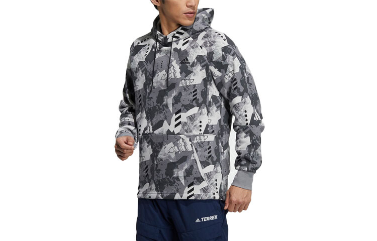 

Толстовка мужская серая Adidas, серый