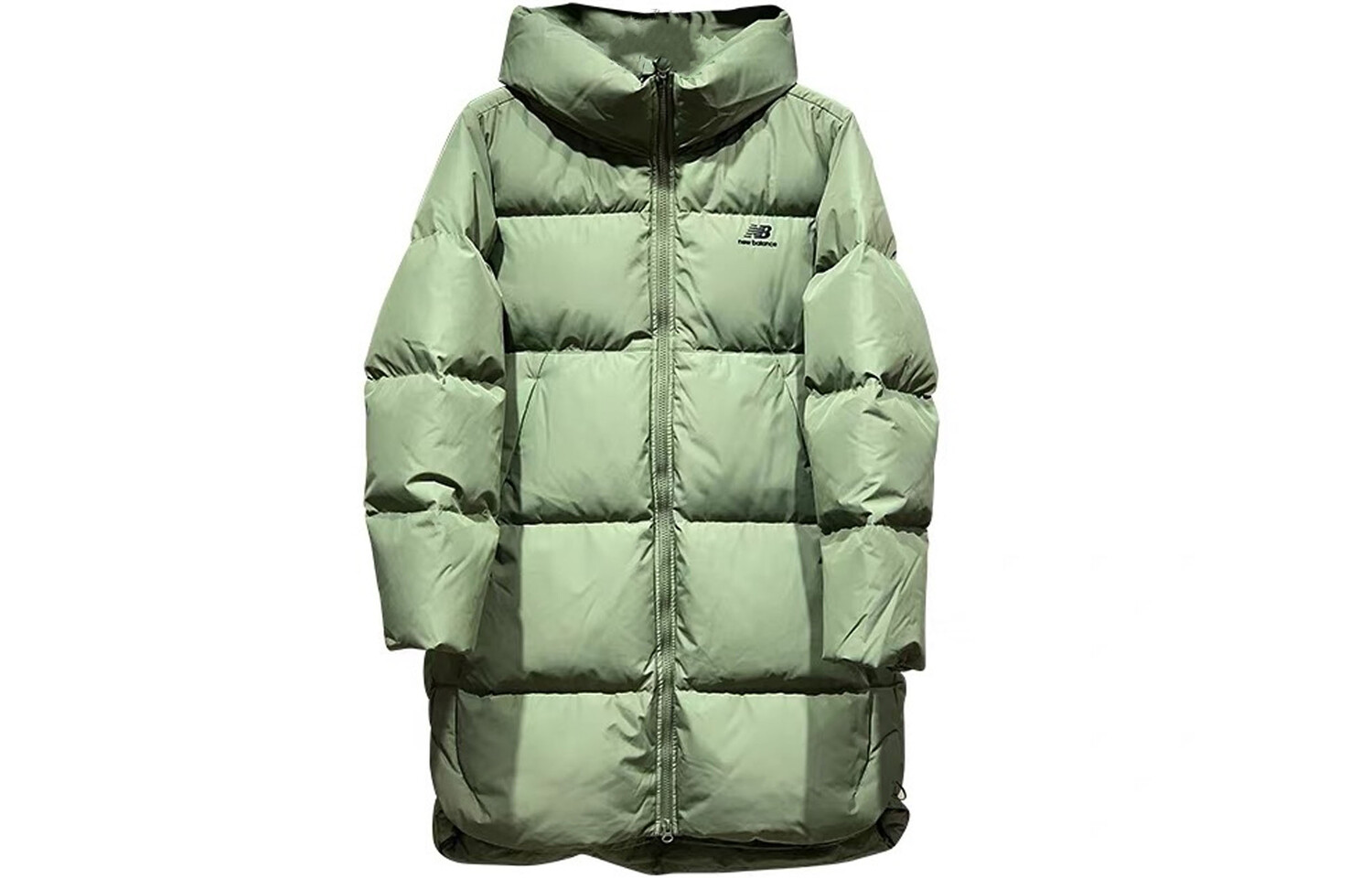 

Женский пуховик New Balance, цвет Army Green