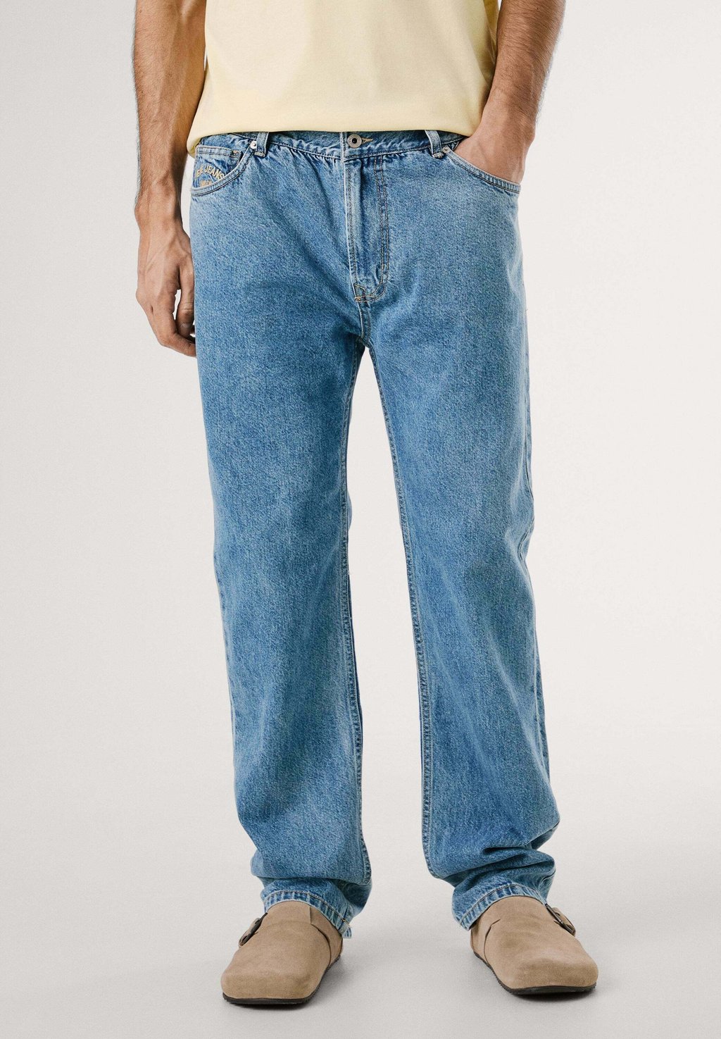 

Джинсы прямого кроя STRAIGHT LEG BYRON Pepe Jeans, цвет Stonewash Azure