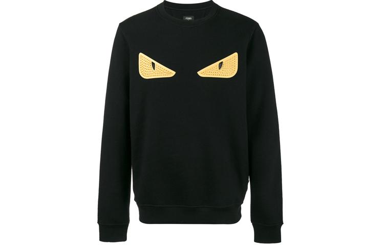 

Футболка мужская черная FENDI