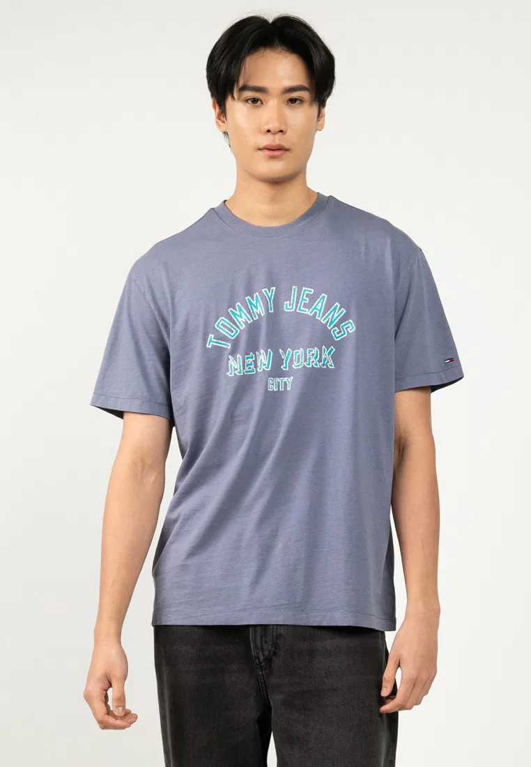 Футболка свободного кроя с логотипом, Tommy Jeans Tommy Hilfiger, синий