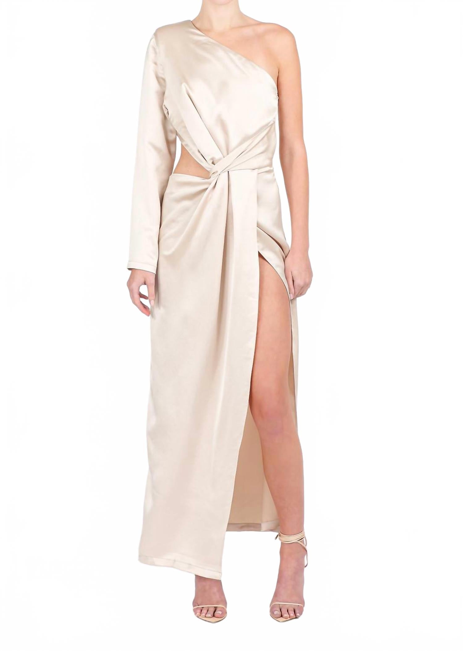 

Платье миди Darina в шампанском NONCHALANTLABEL, Champagne