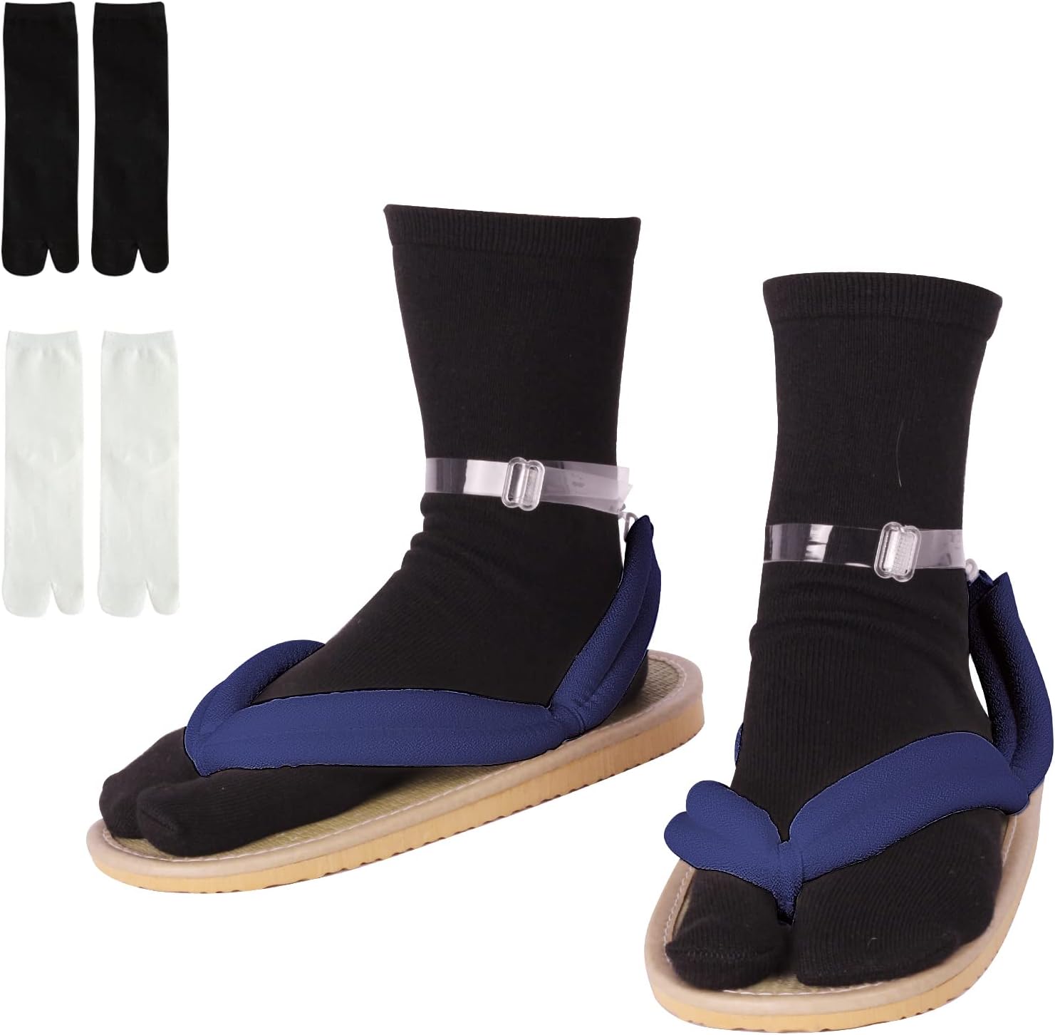 

Аниме унисекс косплейные сабо, японский реквизит для косплея, Ошитари Toyep Cosplay, синий