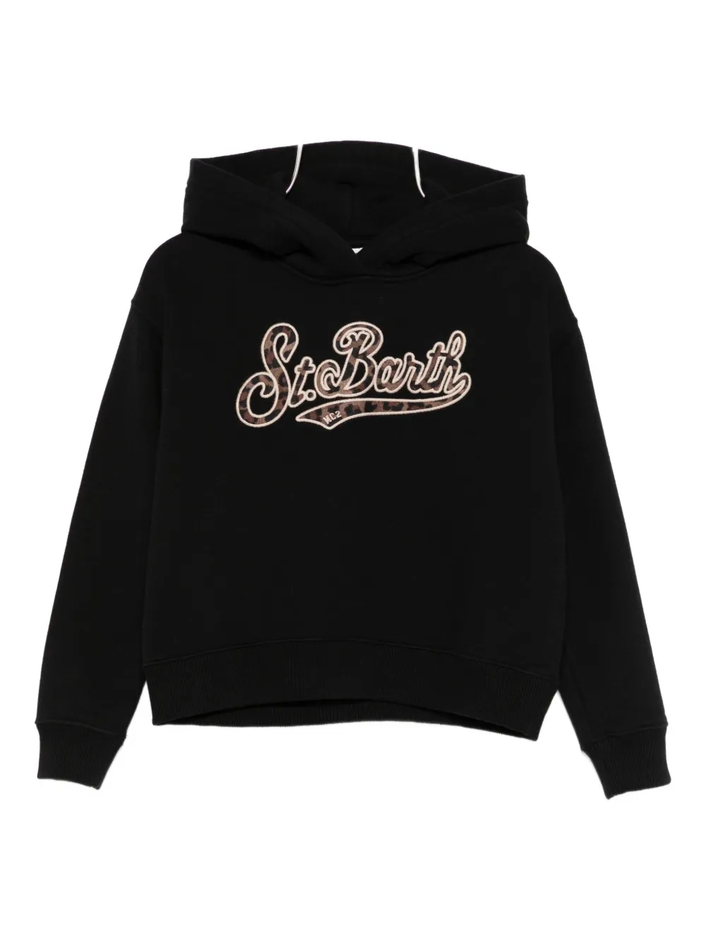 

Худи Mindy с логотипом Mc2 Saint Barth Kids, черный