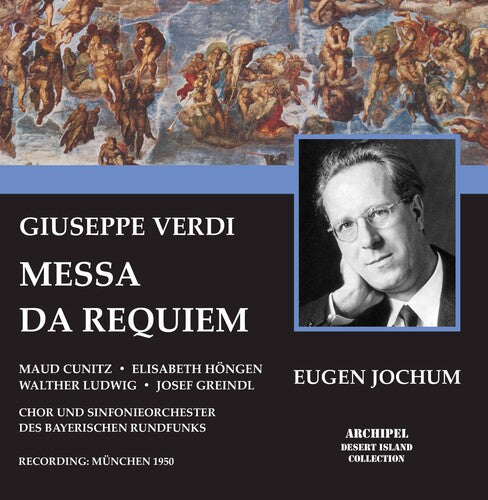 

CD диск Verdi / Cunitz / Hongen / Ludwig / Jochum: Messa Da Requiem