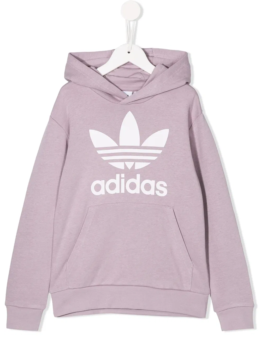Худи с логотипом Adidas Kids, фиолетовый