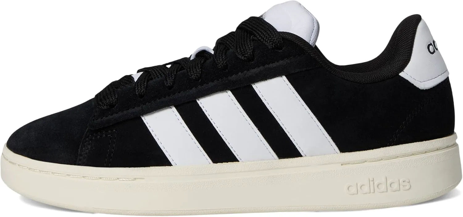Мужские кроссовки Adidas Grand Court Alpha 00s, черный/белый/бежевый — фото 2