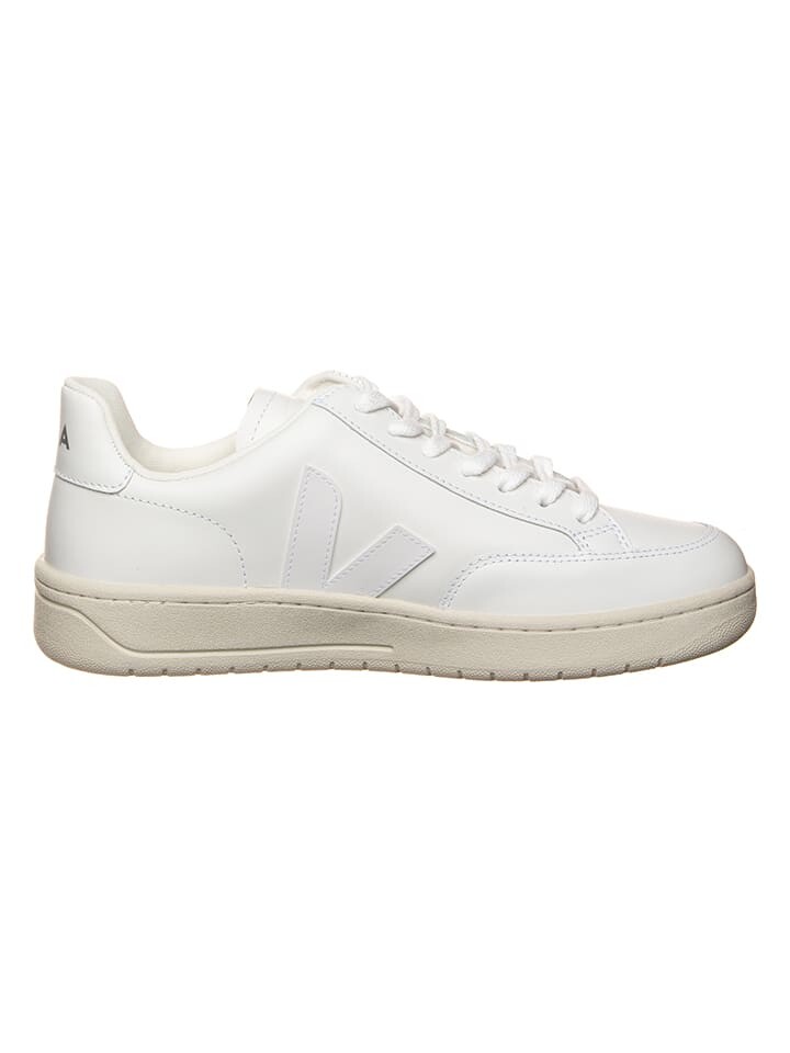 Кроссовки на шнуровке Veja Leder-Sneakers V 12, белый — фото 2