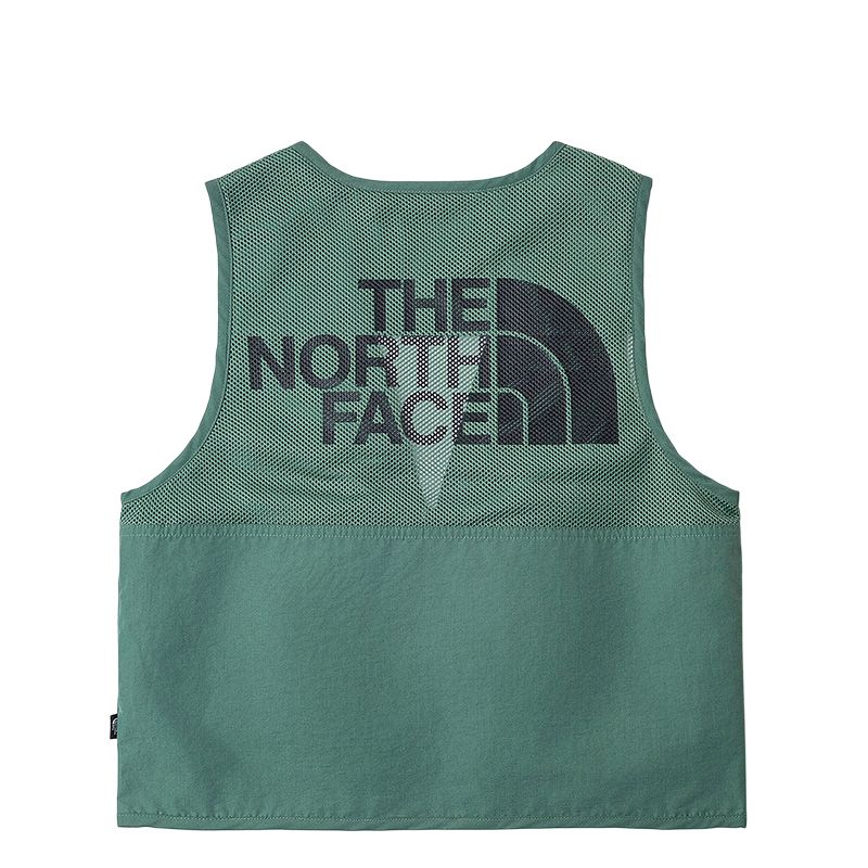THE NORTH FACE Детский жилет Duck Green для детей от 3 до 7 лет — фото 3