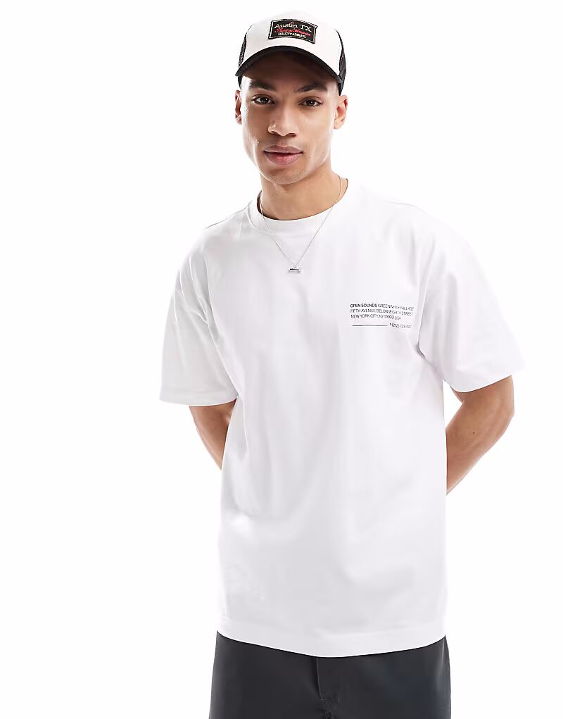 

Футболка Cotton On box fit easy с изображением Лондона Cotton:On