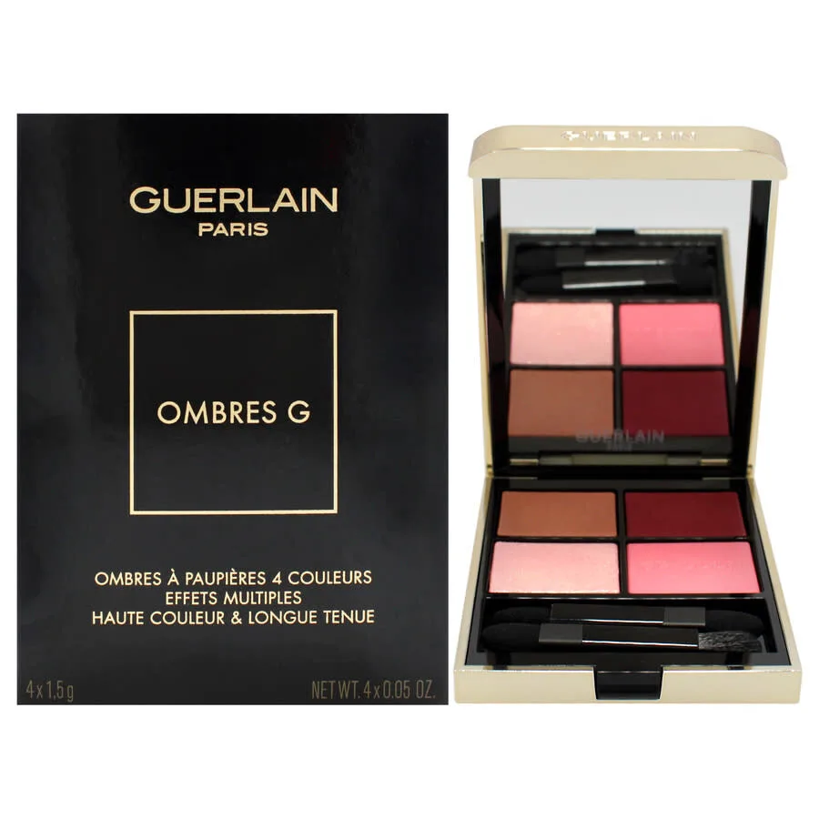 Тени для век Guerlain Ladies Ombres G, 0,2 унции, 530 Majestic Rose, макияж 3346470441200, розовый
